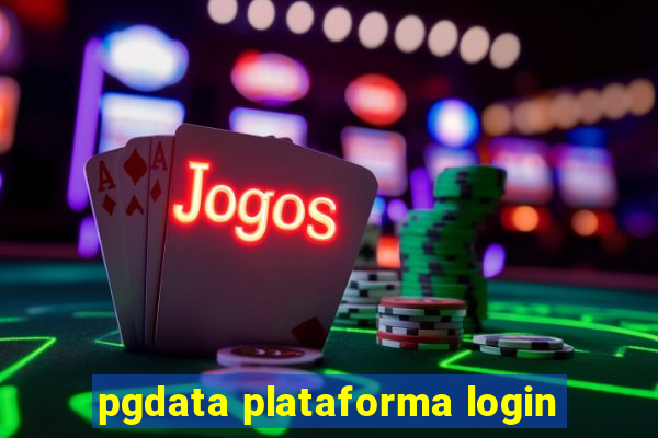 pgdata plataforma login